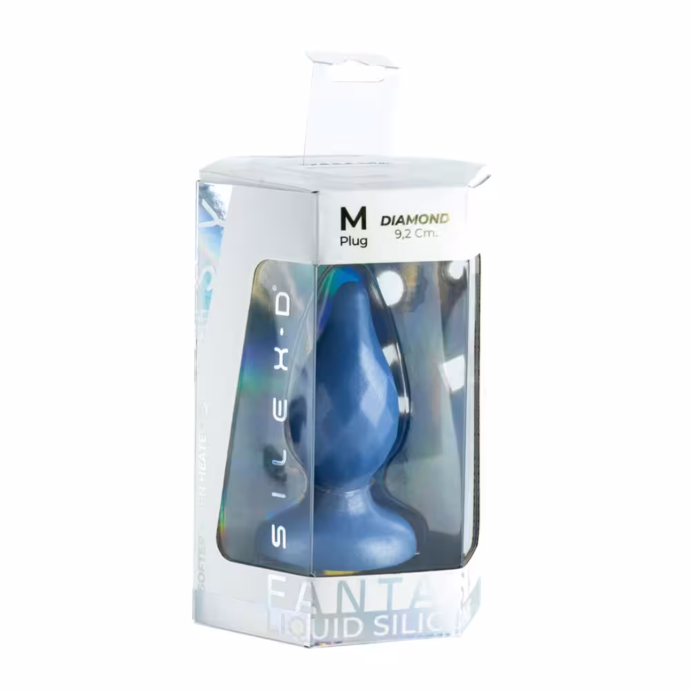 SilexD Fantasy Collection Diamond Butt Plug Medium image 5