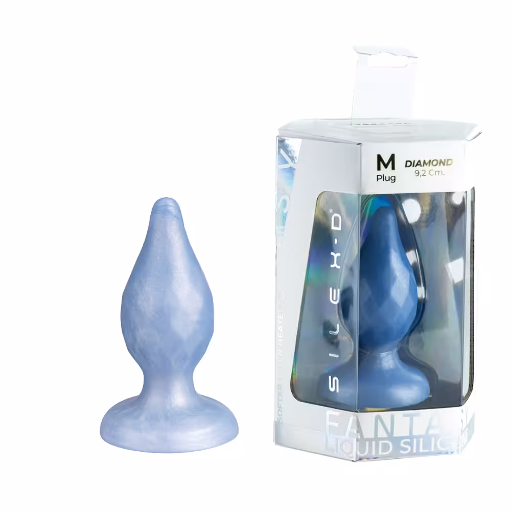 SilexD Fantasy Collection Diamond Butt Plug Medium image 6
