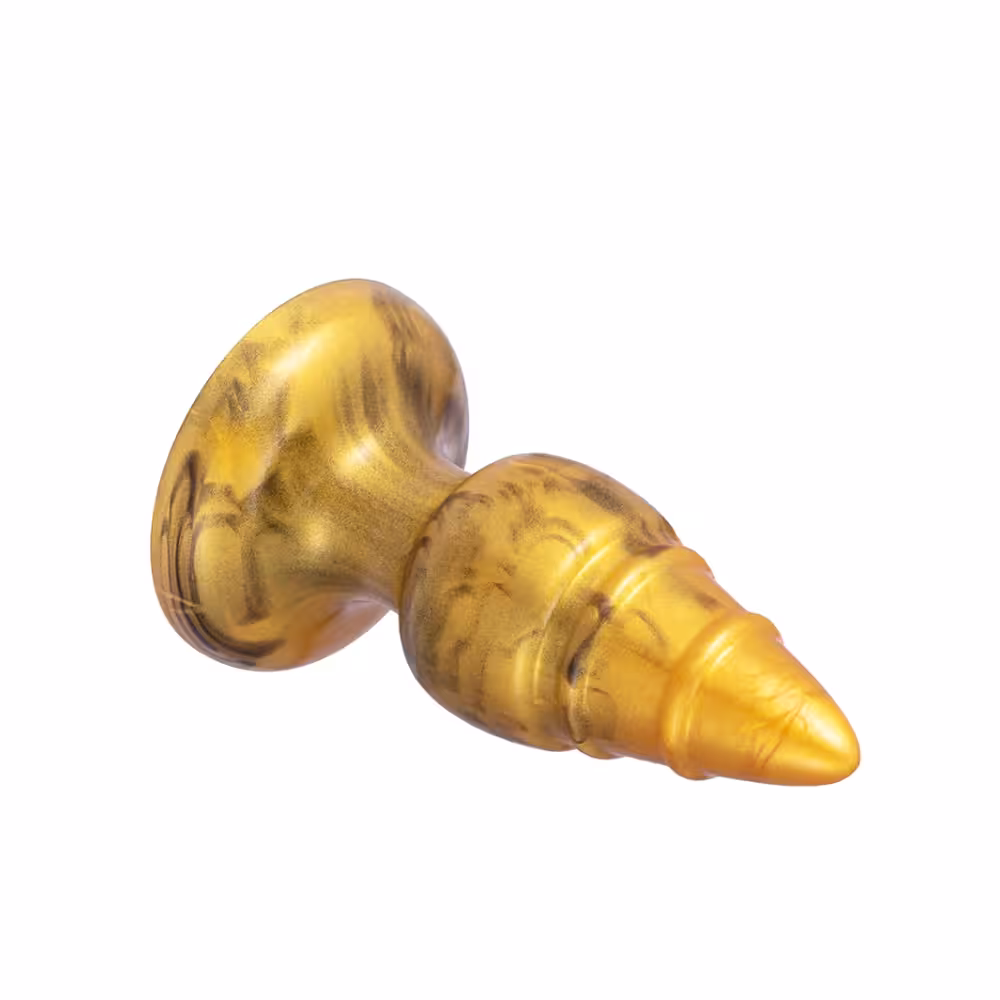 SilexD Fantasy Collection Goldy Butt Plug Medium image 2