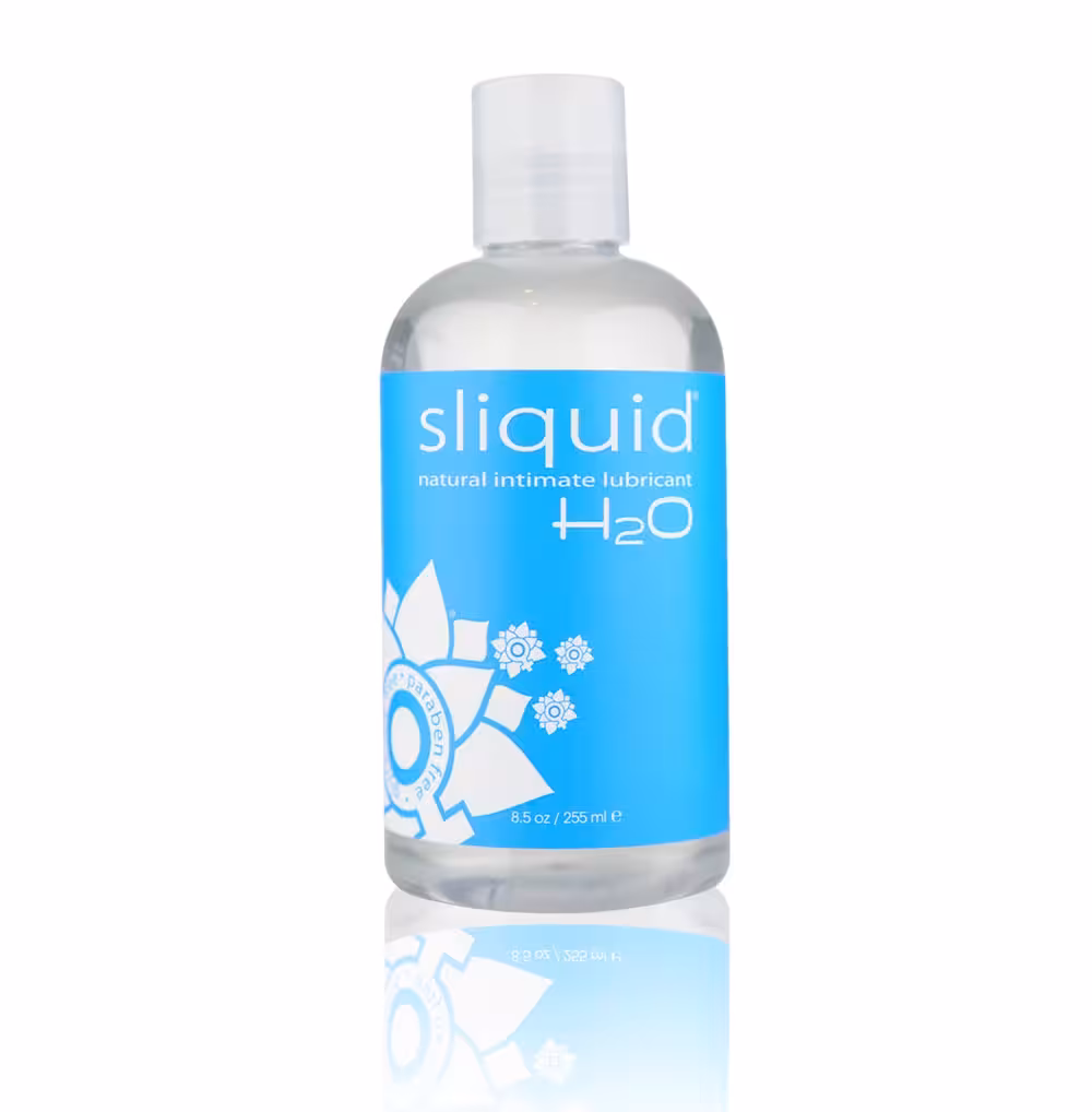 Sliquid Naturals H20 Waterbased Lubricant-255ml image 2