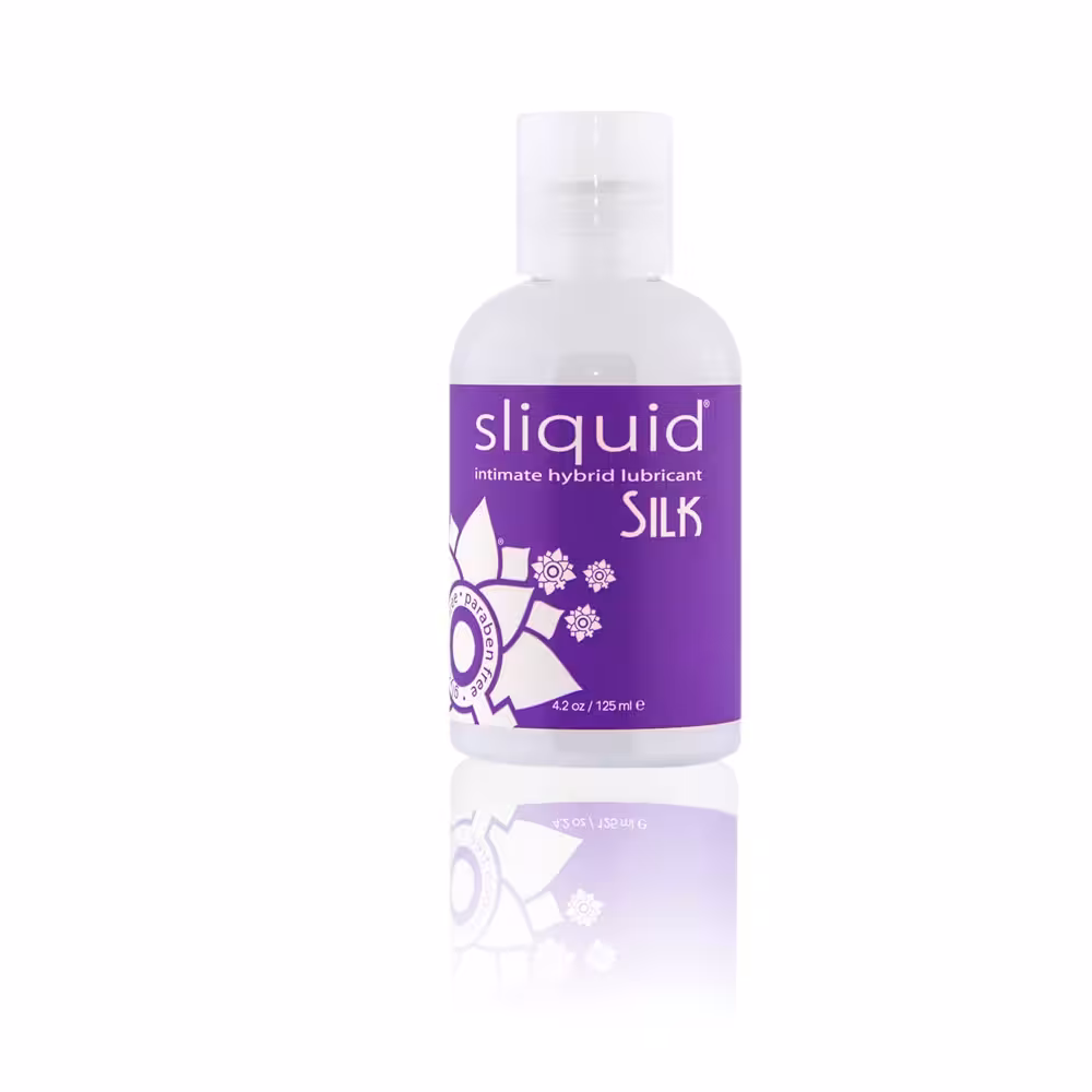 Sliquid Naturals Silk Hybrid Lubricant-125ml image 2