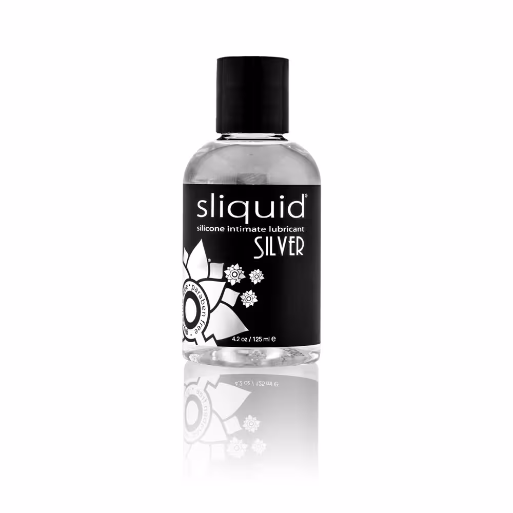 Sliquid Naturals Silver Silicone Lubricant-125ml image 2