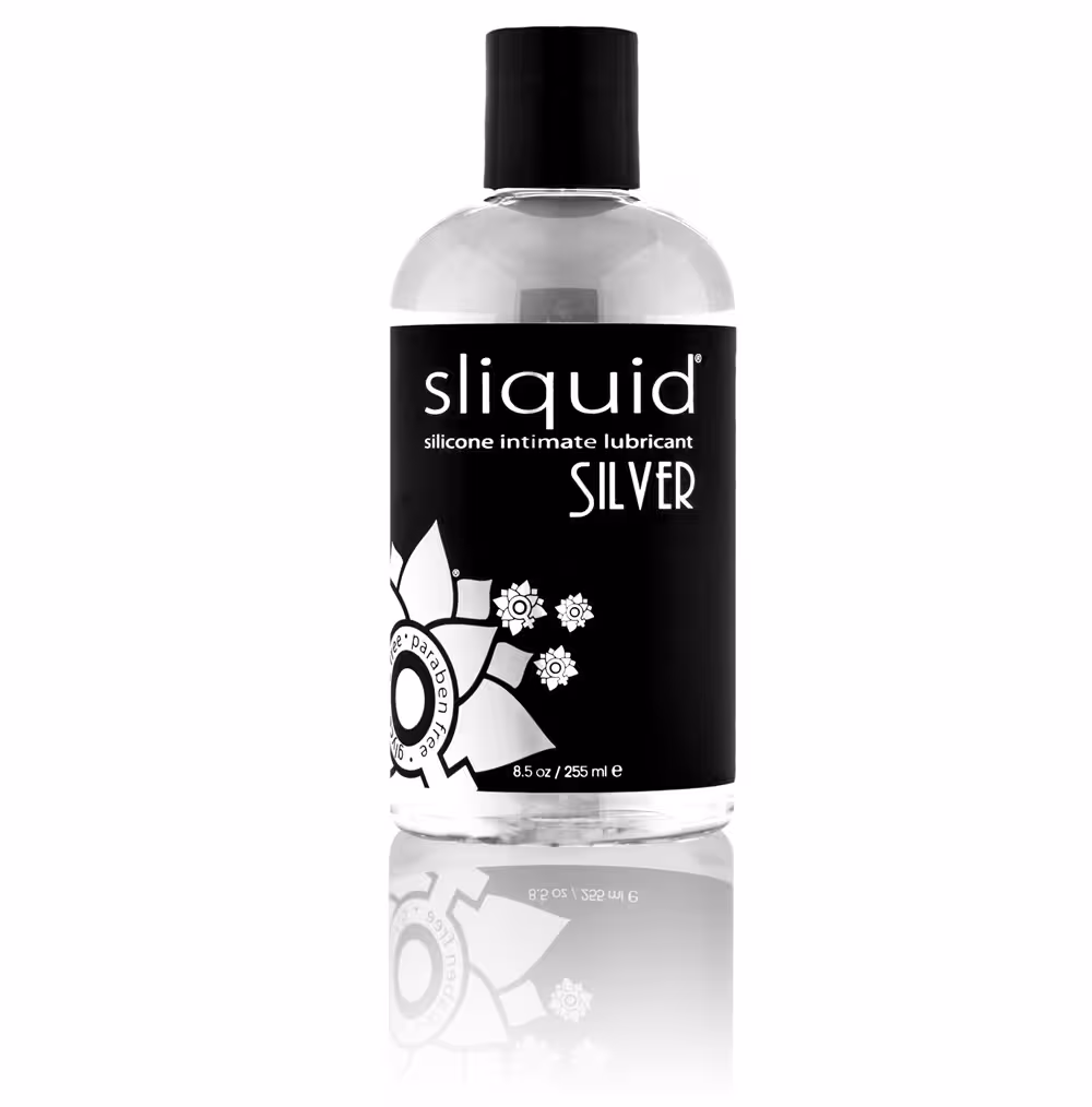 Sliquid Naturals Silver Silicone Lubricant-255ml image 2