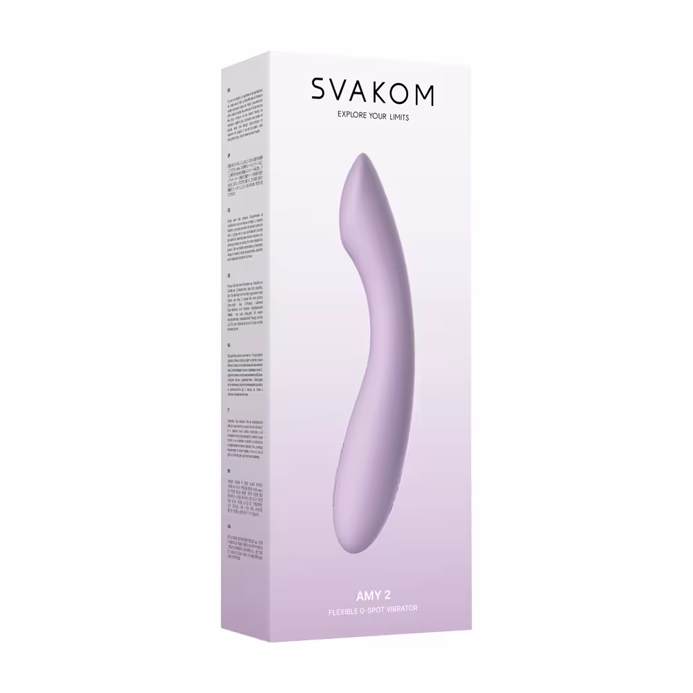 Svakom Amy 2 G-Spot and Clitoral Vibrator Lilac image 6