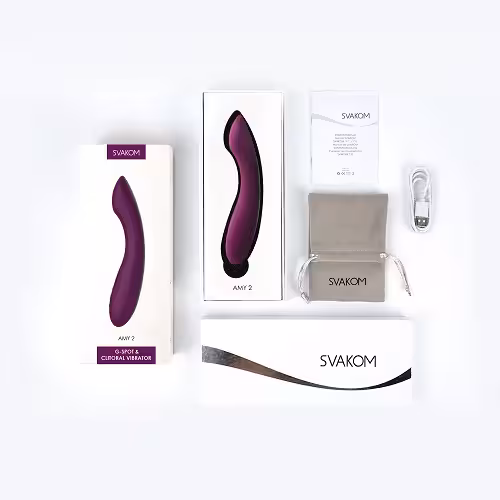 Svakom Amy 2 G-Spot and Clitoral Vibrator image 6