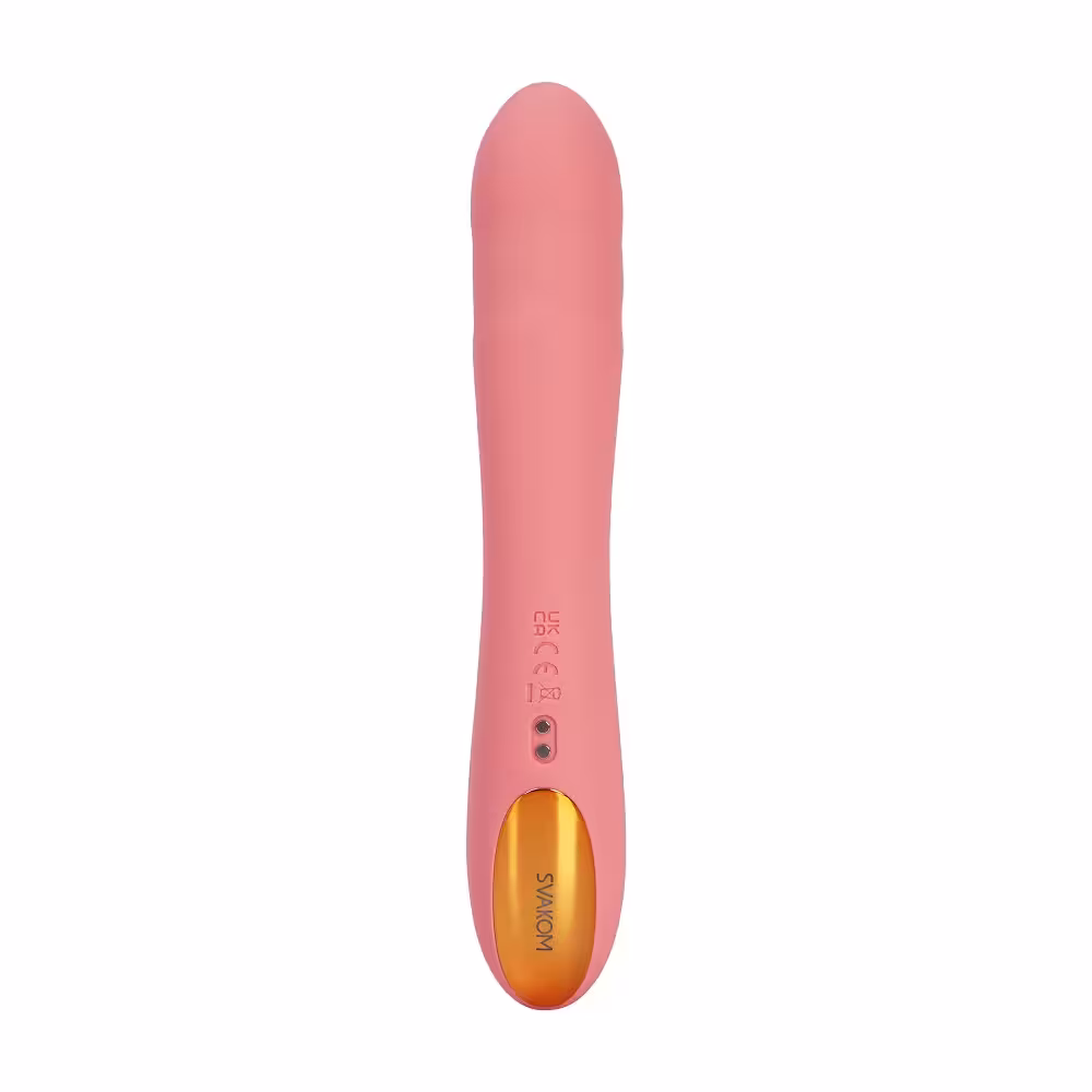 Svakom Ava Neo Interactive Thrusting Vibrator Pink image 5