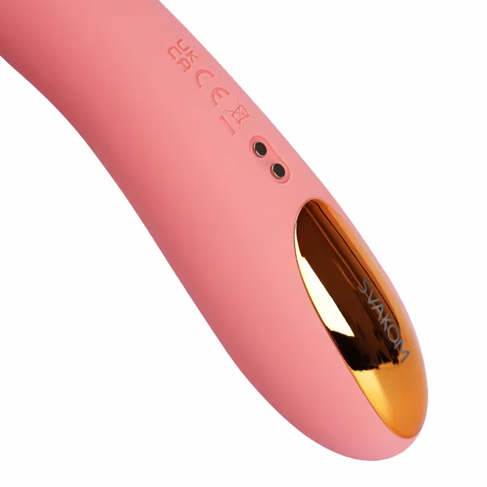 Svakom Ava Neo Interactive Thrusting Vibrator Pink image 6