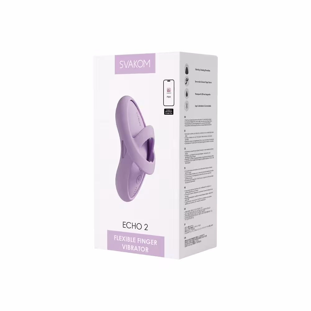 Svakom Echo 2 Finger Vibrator Lilac image 7