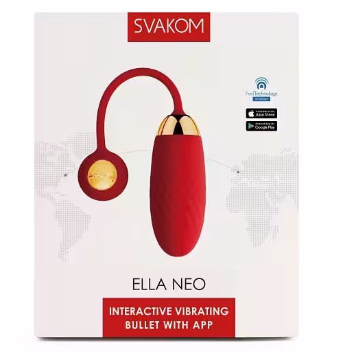 Svakom Ella Neo Interactive App Controlled Vibrating Egg image 4