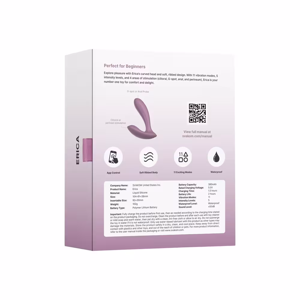 Svakom Erica Wearable Vibrator with App Control image 5