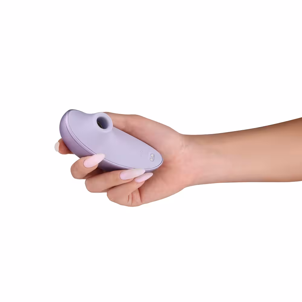 Svakom Galaxie Suction Vibrator with Mood Projector Metallic Lilac image 7