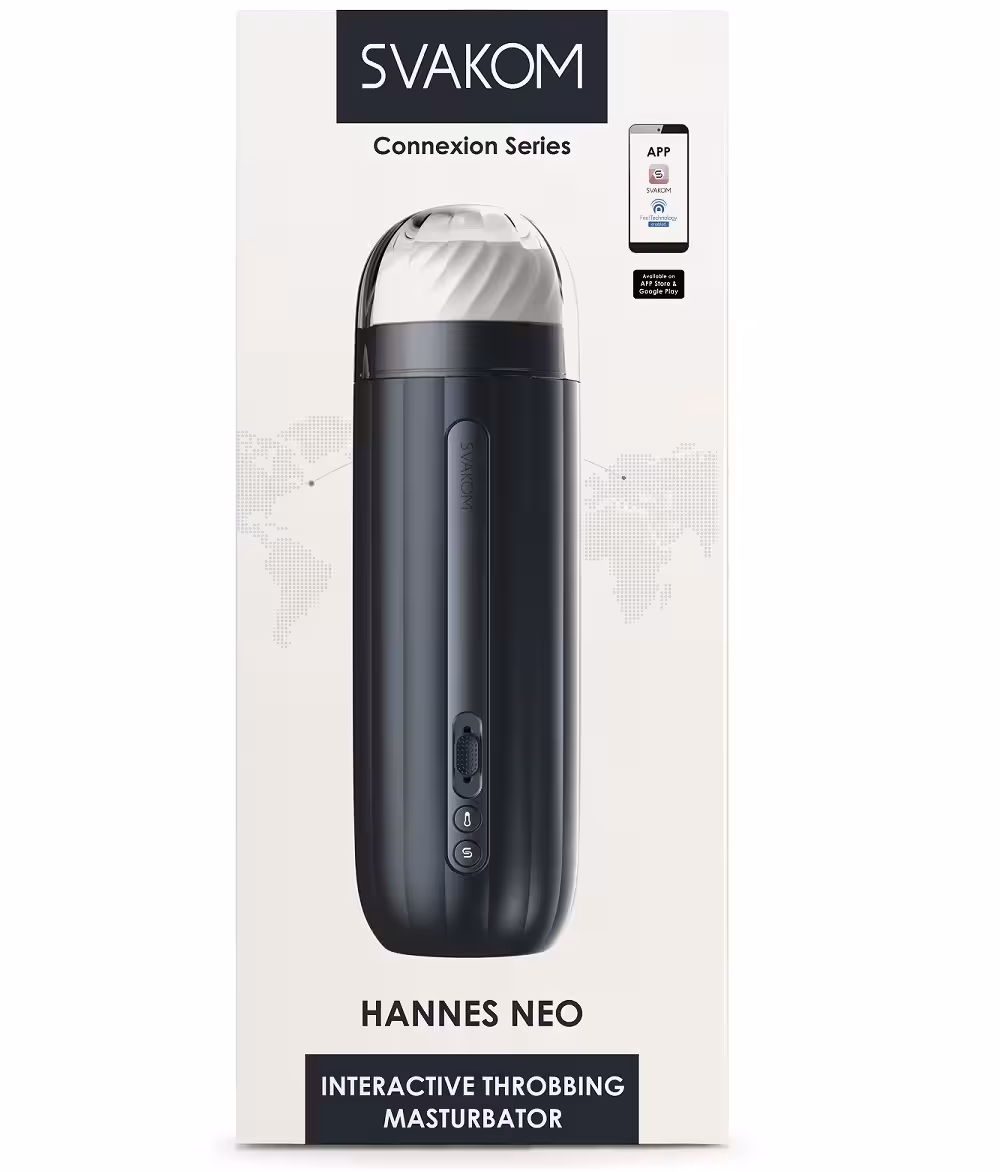 Svakom Hannes Neo Heat Vibrating Male Masturbator image 5