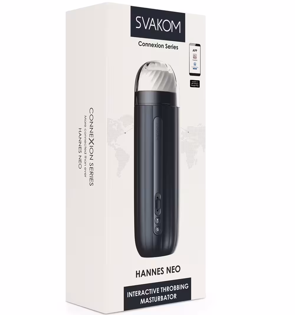 Svakom Hannes Neo Heat Vibrating Male Masturbator image 6