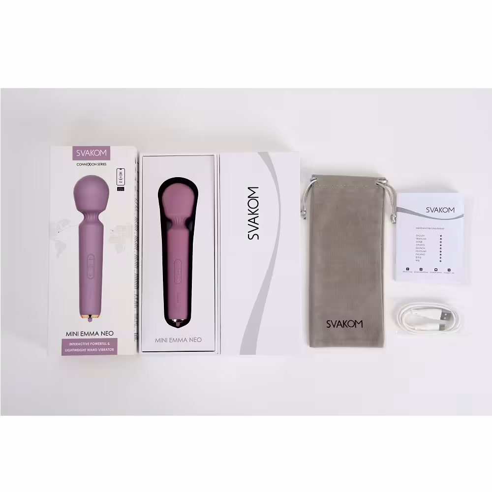 Svakom Mini Emma Neo Wand Vibrator image 8