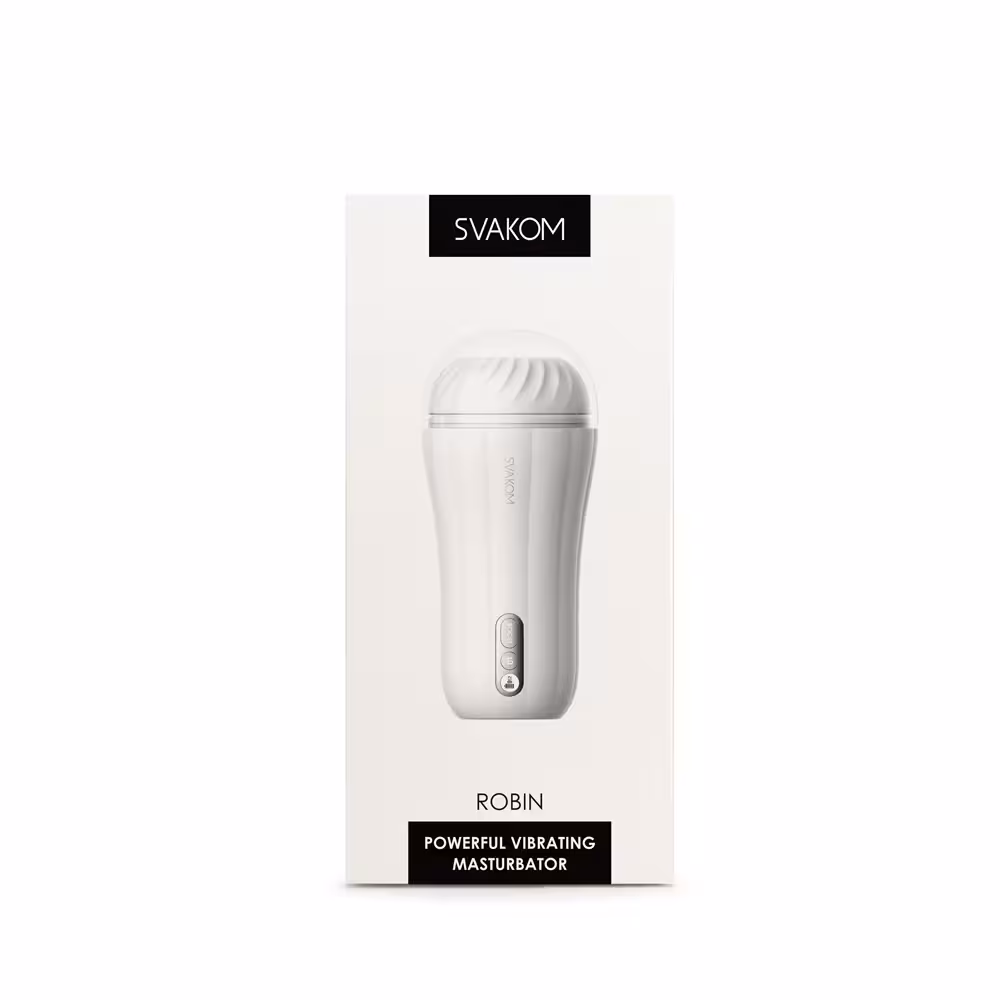 Svakom Robin Rechargeable Vibrating Masturbator image 7