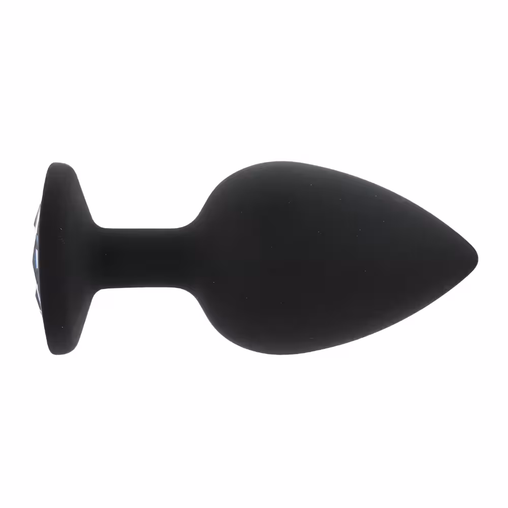 Toosh Black Silicone Butt Plug Large image 2