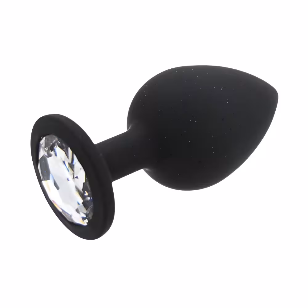 Toosh Black Silicone Butt Plug Large image 4