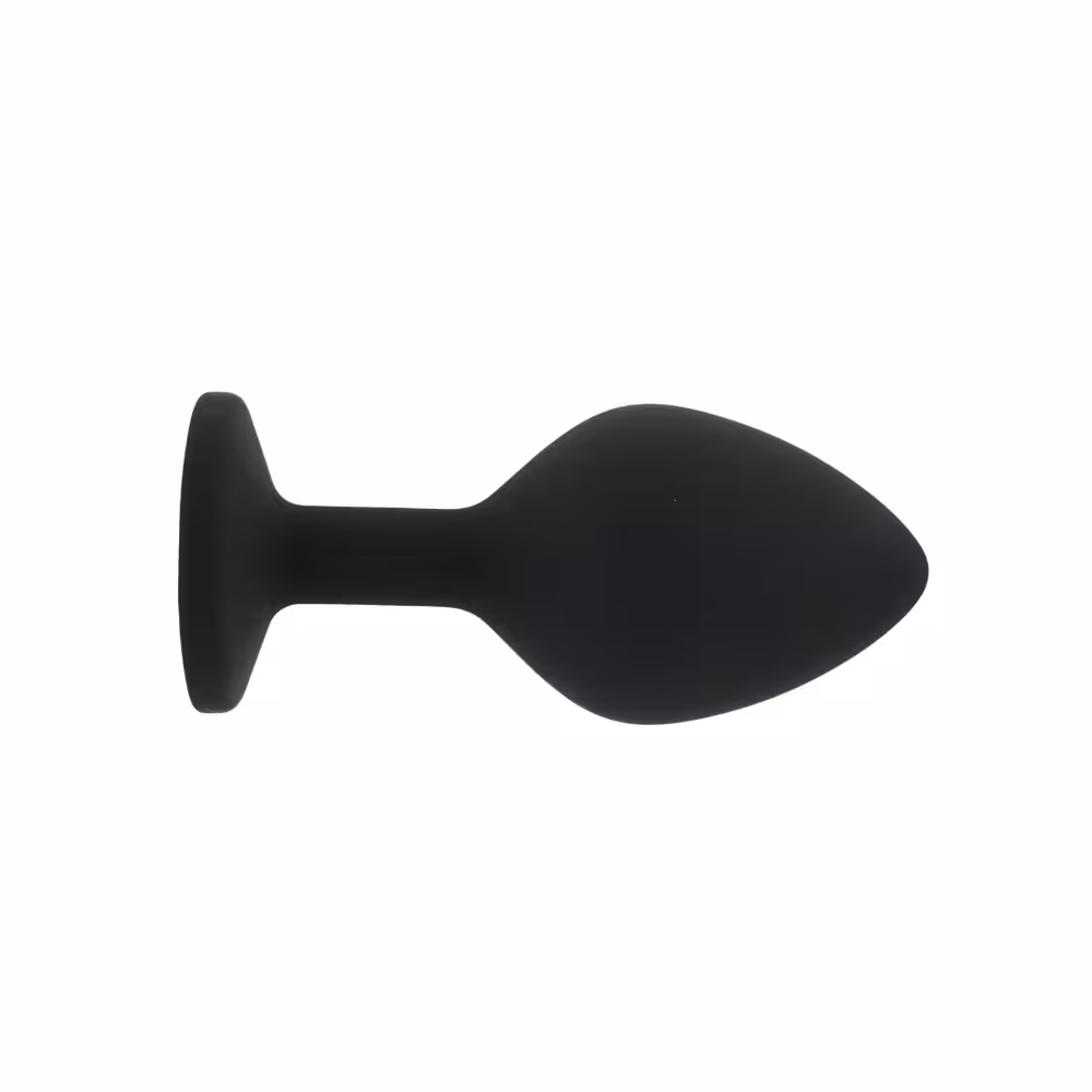 Toosh Black Silicone Butt Plug Medium image 2