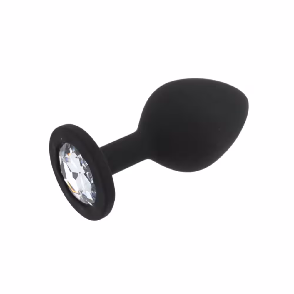 Toosh Black Silicone Butt Plug Medium image 4