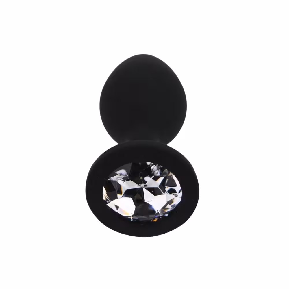 Toosh Black Silicone Butt Plug Small image 5
