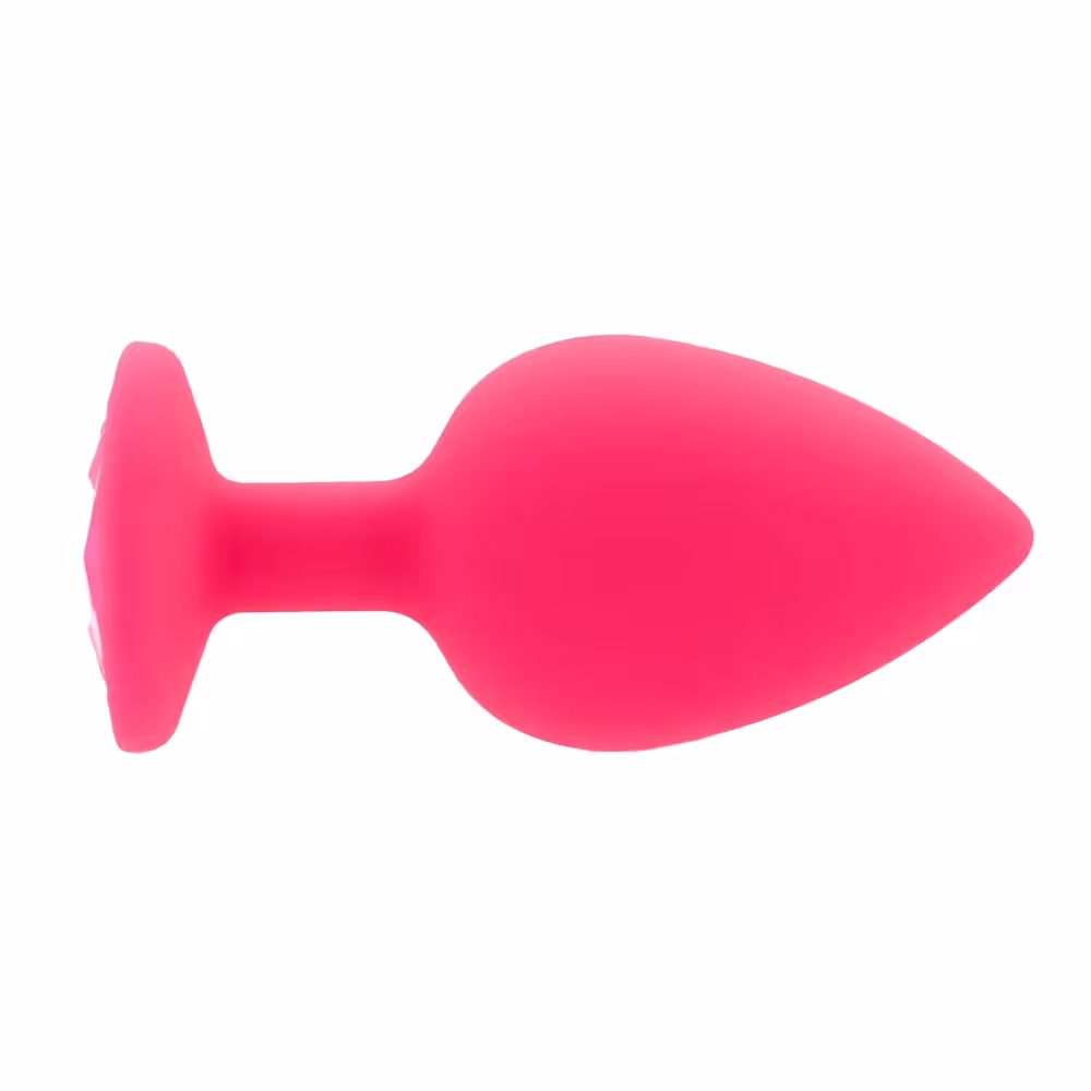Toosh Pink Silicone Butt Plug Large image 2