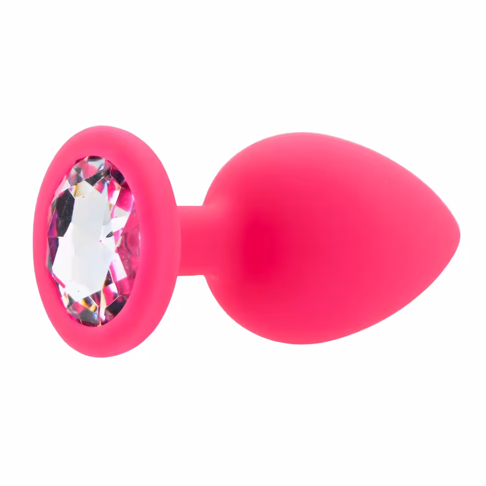 Toosh Pink Silicone Butt Plug Large image 3