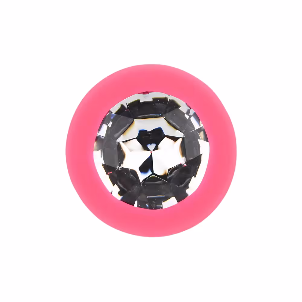 Toosh Pink Silicone Butt Plug Medium image 6