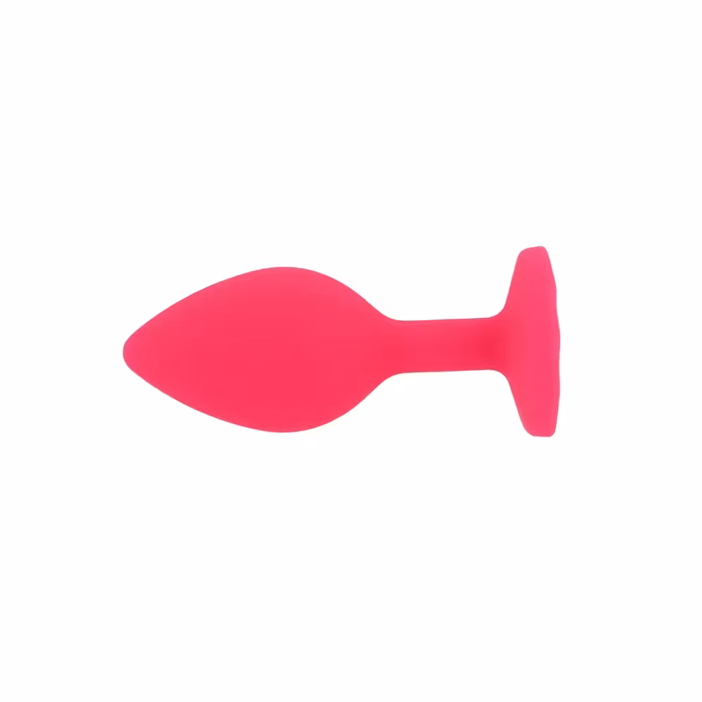 Toosh Pink Silicone Butt Plug Small image 2