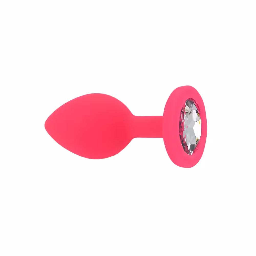 Toosh Pink Silicone Butt Plug Small image 3
