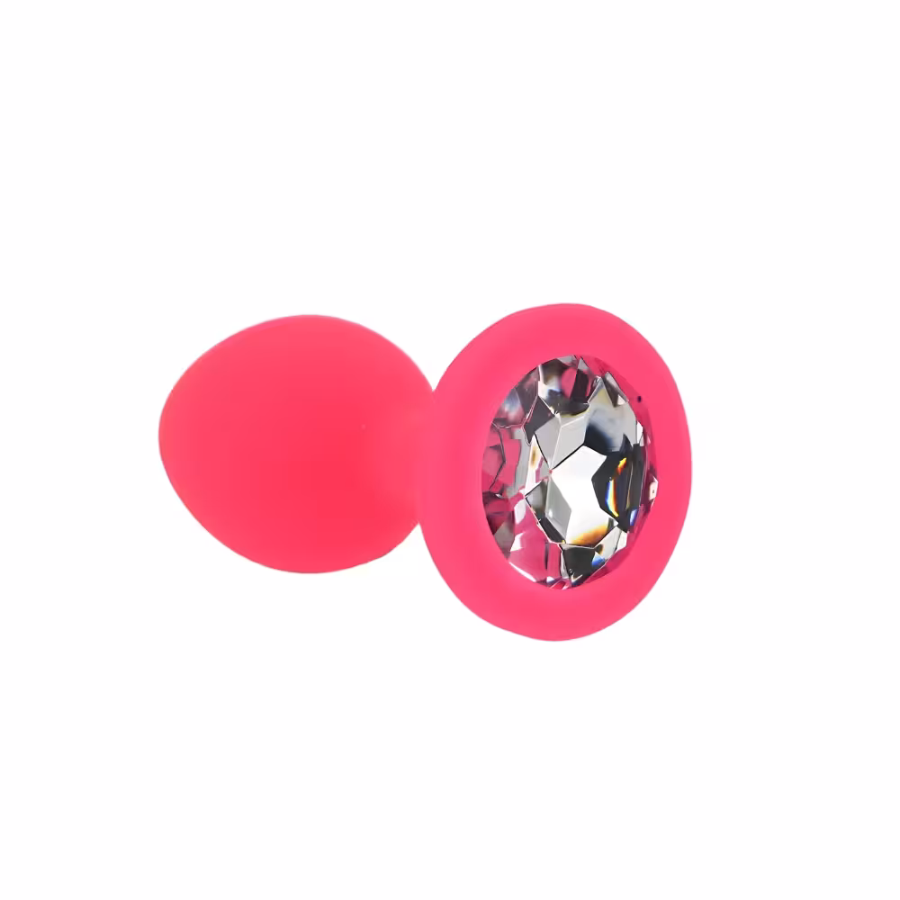 Toosh Pink Silicone Butt Plug Small image 4