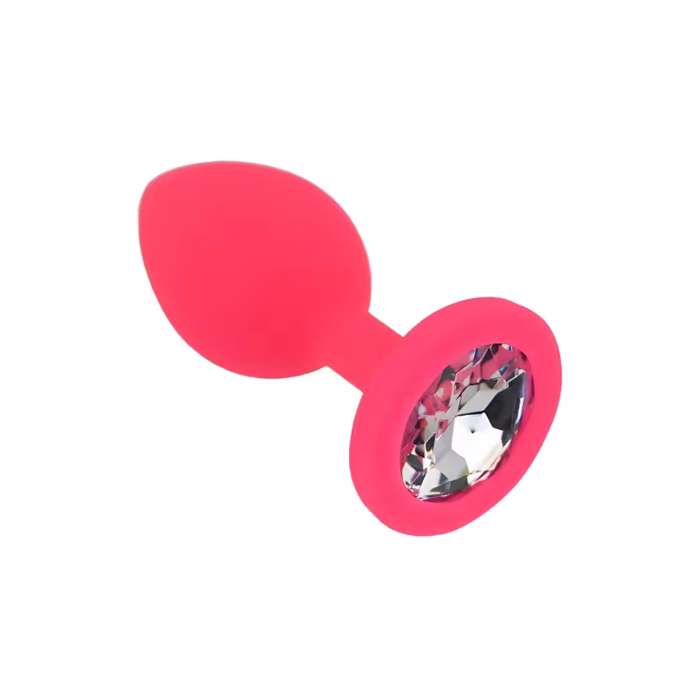 Toosh Pink Silicone Butt Plug Small image 5