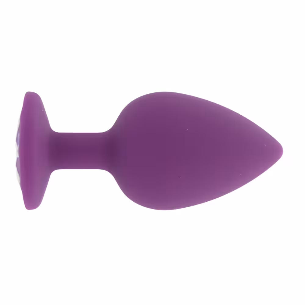 Toosh Purple Silicone Butt Plug Large image 2