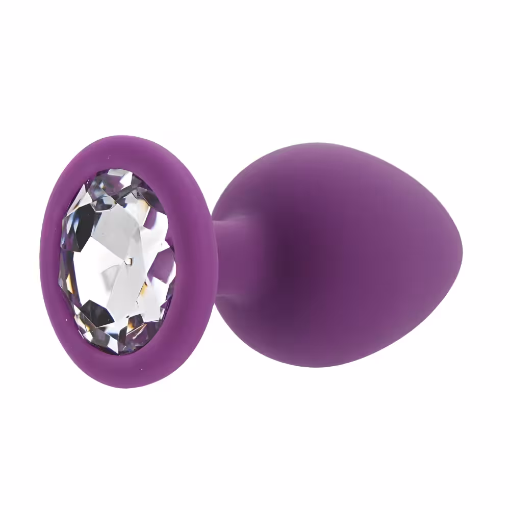 Toosh Purple Silicone Butt Plug Large image 3