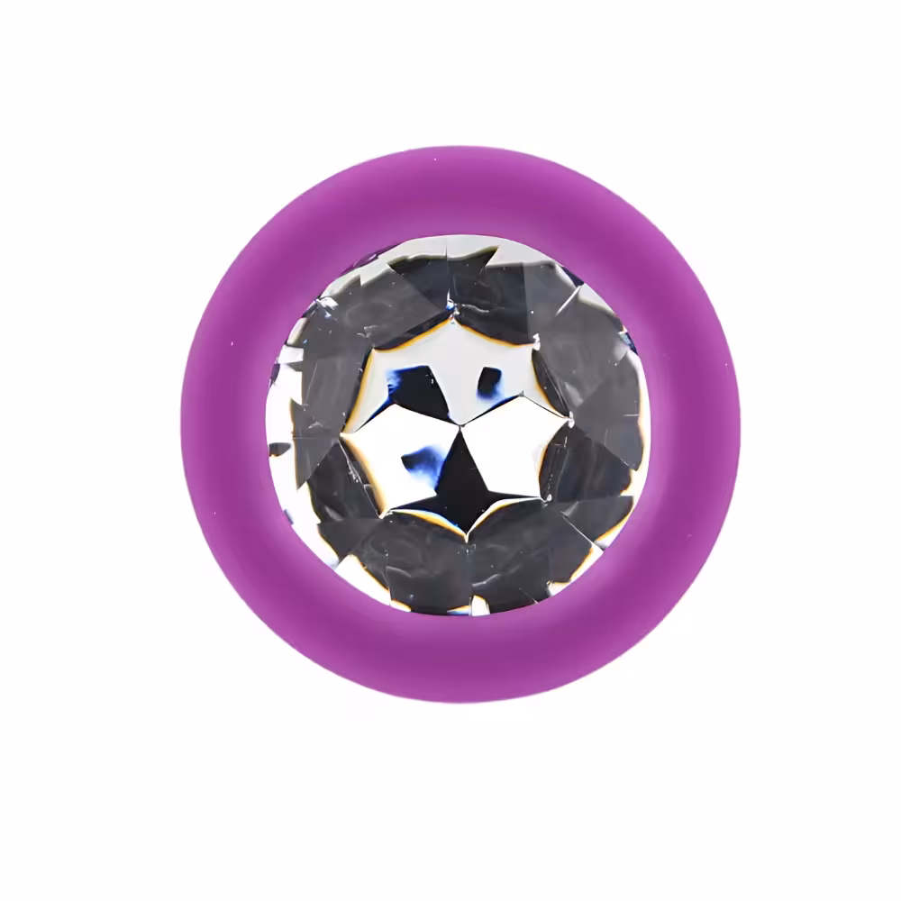 Toosh Purple Silicone Butt Plug Medium image 6