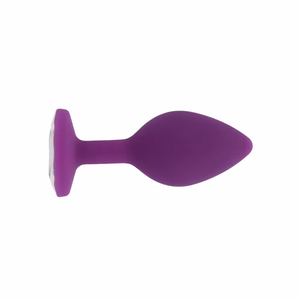 Toosh Purple Silicone Butt Plug Small image 2