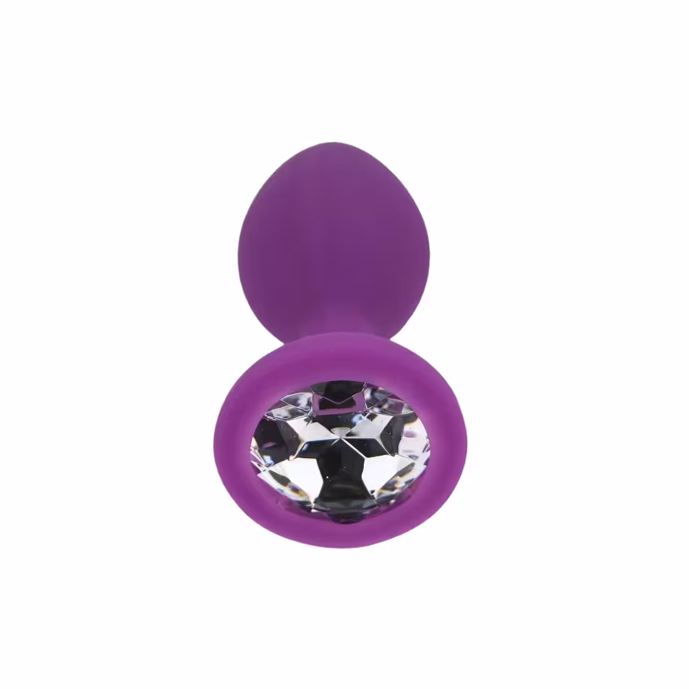 Toosh Purple Silicone Butt Plug Small image 5