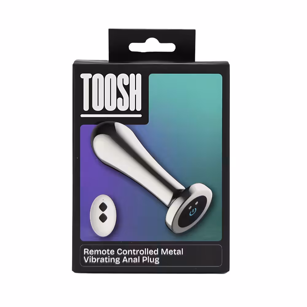 Toosh Remote Controlled Metal Vibrating Anal Plug image 6