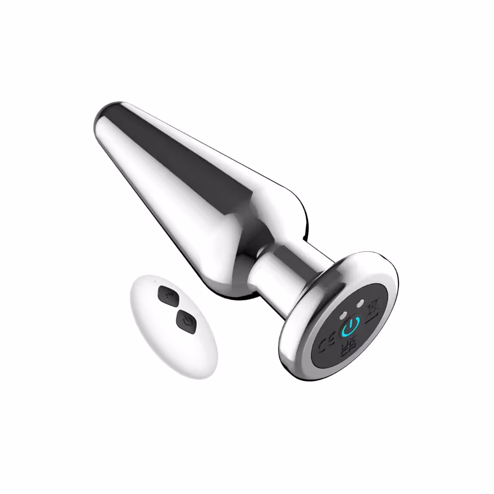 Toosh Remote Controlled Metal Vibrating Butt Plug image 2
