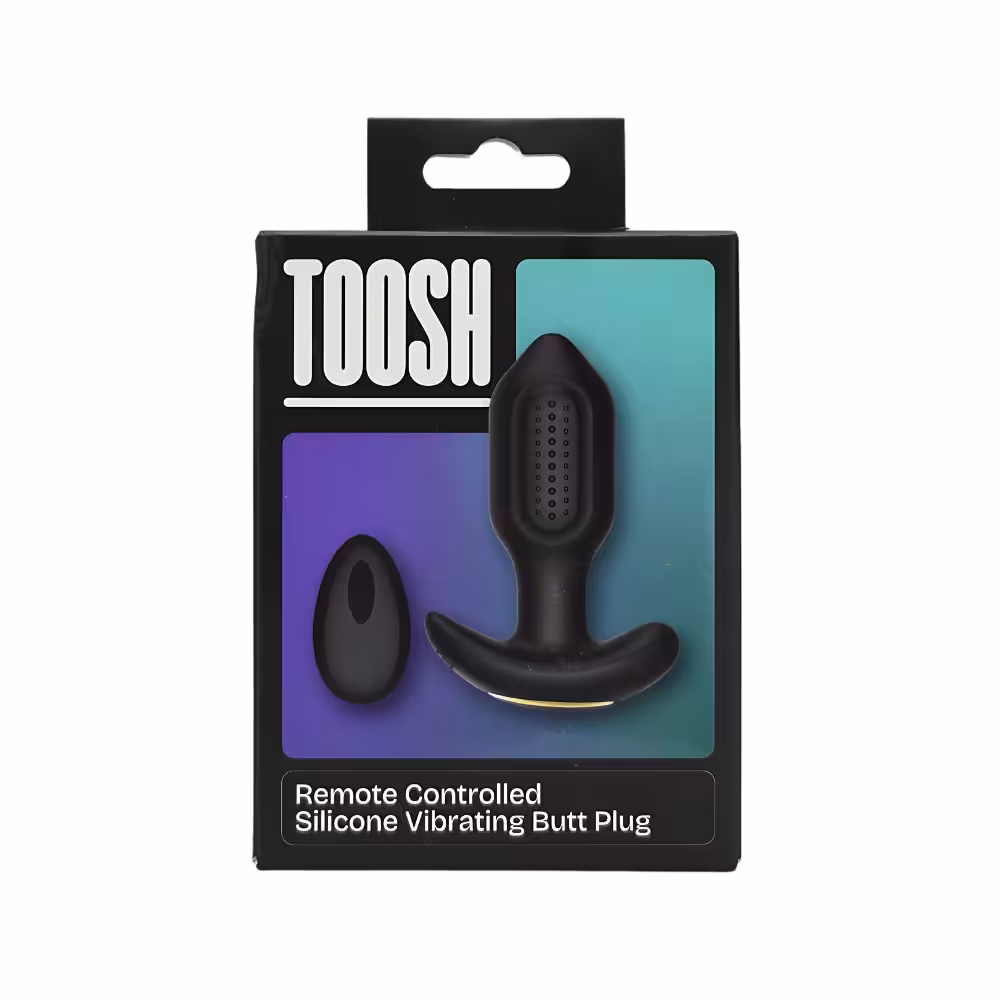 Toosh Remote Controlled Silicone Vibrating Butt Plug image 8