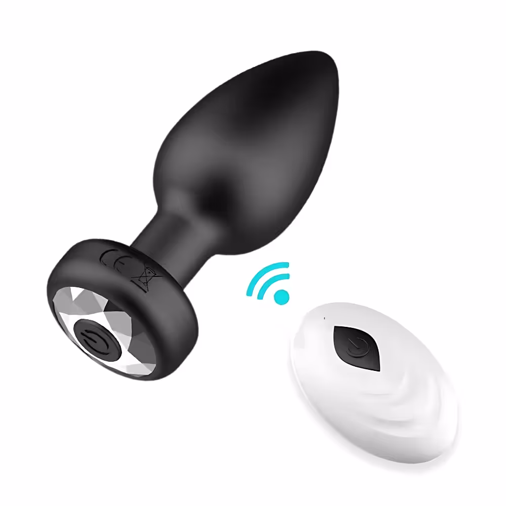 Toosh Remote Controlled Silicone Vibrating Butt Plug image 2