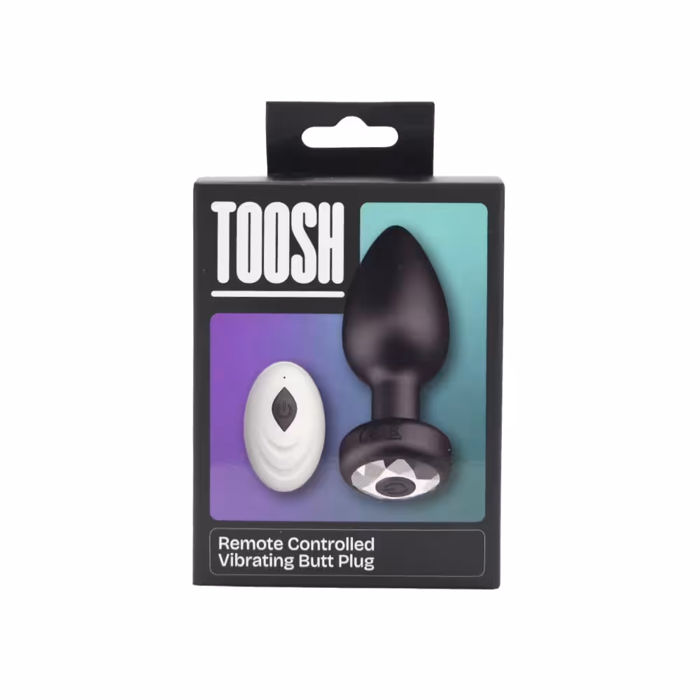 Toosh Remote Controlled Silicone Vibrating Butt Plug image 6
