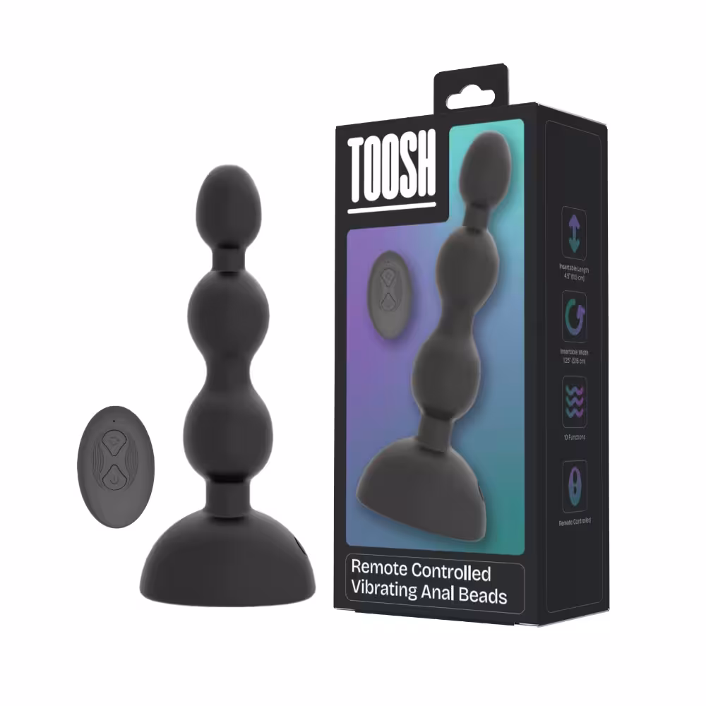 Toosh Remote Controlled Vibrating Anal Beads image 5