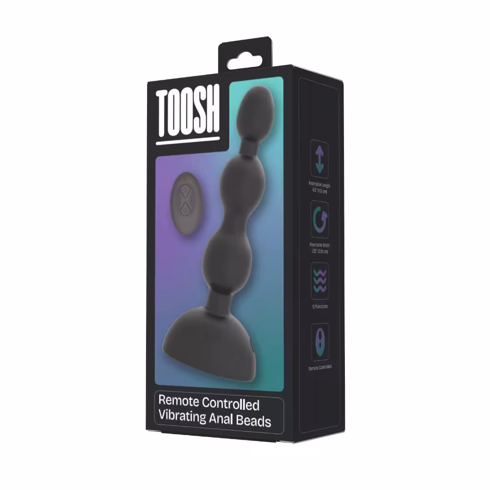 Toosh Remote Controlled Vibrating Anal Beads image 7