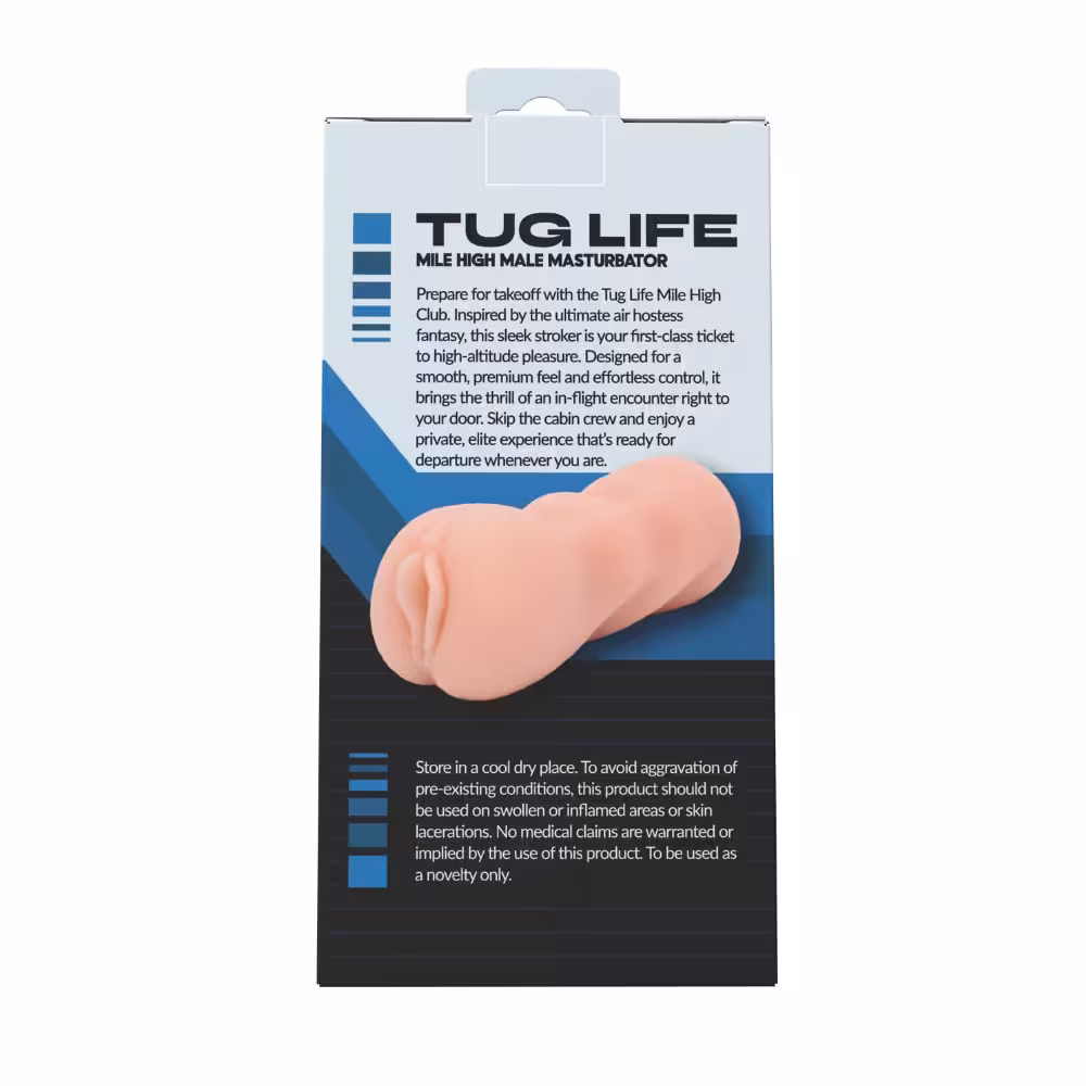 Tug Life Mile High Club Male Masturbator image 7