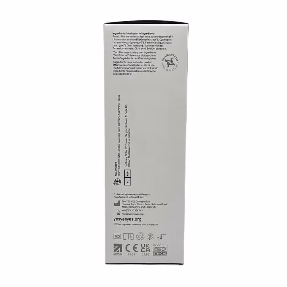 YES Organic Water Based Personal Lubricant-100ml image 4