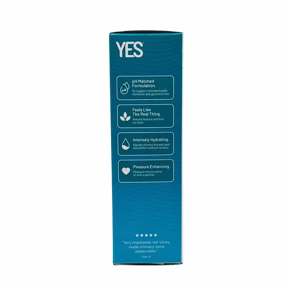 YES Organic Water Based Personal Lubricant-50ml image 5