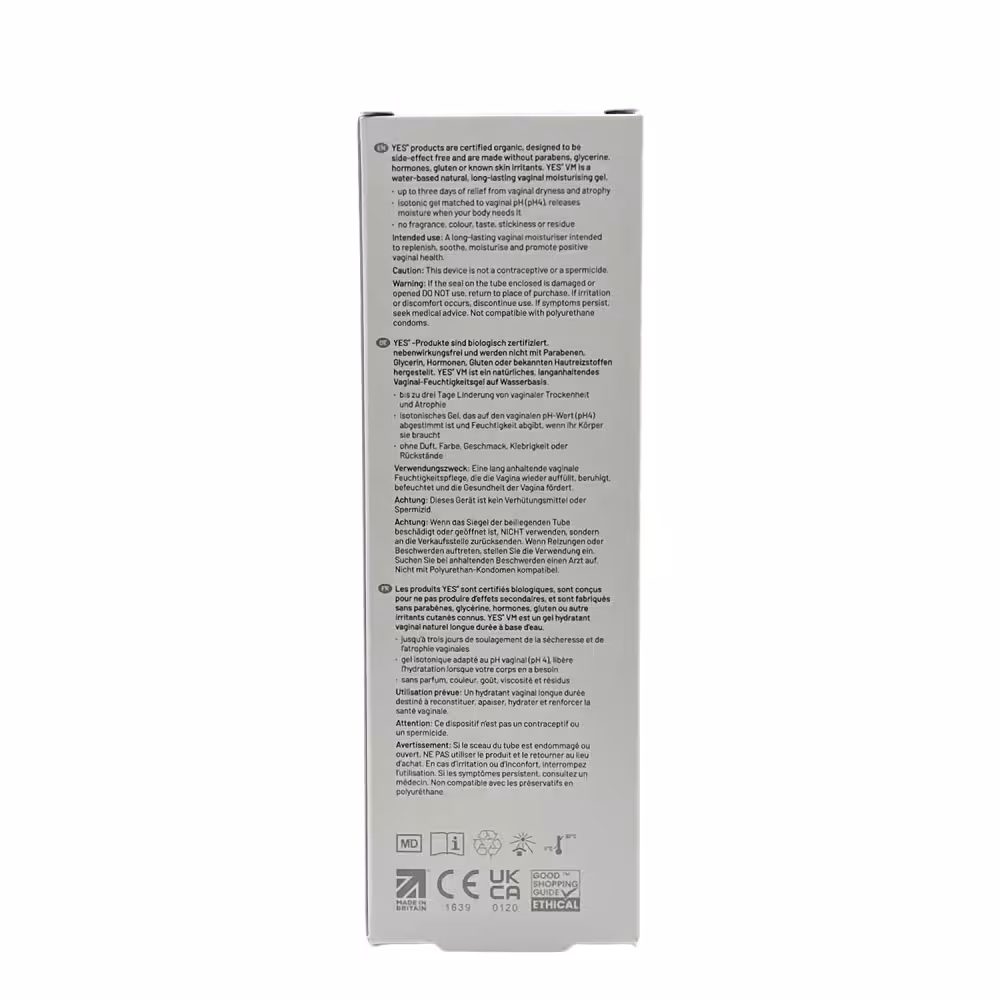YES Vaginal Moisturising Gel-100ml image 5